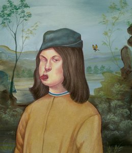 Jeune garçon avec attitude, 2018