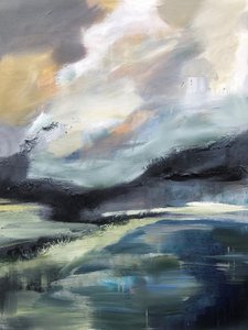 Ciel maussade et eaux