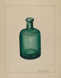Bouteille en verre