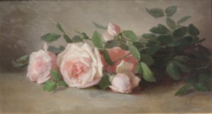 Nature morte de roses - Anna Eliza Hardy