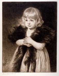 Miss Mildred Carter - Le Boa de Grand-mère, c. 1864-1930