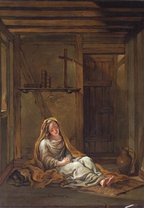 Une dame dans une cellule