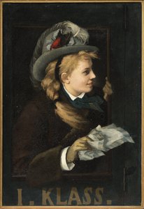 Femme à la fenêtre d