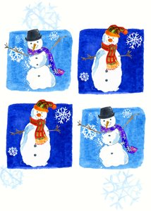Bonhommes de neige