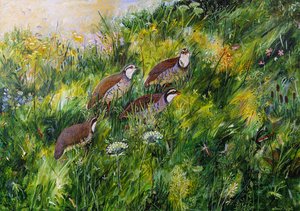 Long Grass, 2022 (acrylique sur panneau)