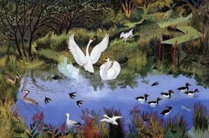 Étang du moulin, 2006 (acrylique)