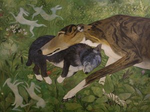 Rêves partagés, 2015 (acrylique) - Anna Pugh