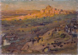 Tolède Espagne, soleil de l