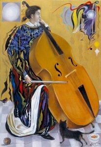 Méditations hébraïques, 2005 (huile sur lin belge) - Annael Anelia Pavlova