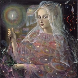 Sagittaire, 2007 (huile sur toile de lin) - Annael Anelia Pavlova