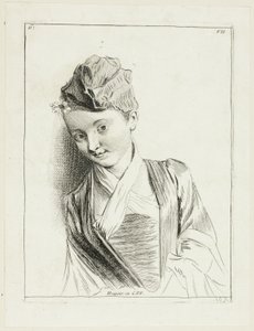 Tête de femme - Anne Claude Philippe Caylus