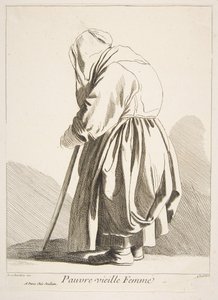 Une pauvre vieille femme, 1742 - Anne Claude Philippe de Caylus