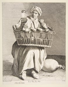 Vendeur de brandy