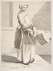 Vendeur de poissons - Anne Claude Philippe de Caylus
