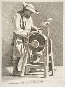 Aiguiseur de couteaux - Anne Claude Philippe de Caylus
