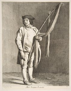 Marchand de Dentelles, 1738 - Anne Claude Philippe de Caylus