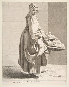 Le Vendeur de laitue - Anne Claude Philippe de Caylus