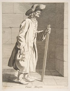 Vieux maçon, 1737 - Anne Claude Philippe de Caylus