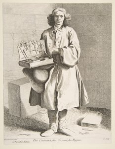 Marchand de couteaux, ciseaux et peignes, 1742 - Anne Claude Philippe de Caylus