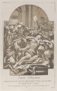 Le martyre de Saint Sébastien, vers 1729 - Anne Claude Philippe de Caylus