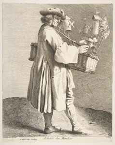 Marchand de toupies, 1742 - Anne Claude Philippe de Caylus