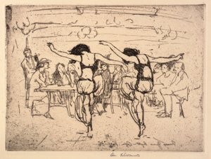 Soirée du Nouvel An--Café Versaille - Anne Goldthwaite