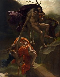 Une scène de déluge - Anne Louis Girodet de Roucy Trioson