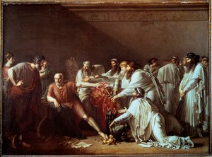 Hippocrate refusant les présents d
