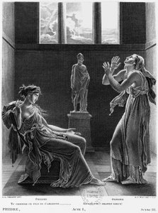 Phèdre et Œnone, illustration de l
