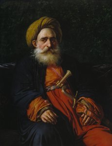 Portrait du Katchef Dahouth, Mamelouk Chrétien, 1804 - Anne Louis Girodet de Roucy Trioson