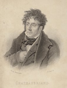 Portrait du vicomte de Chateaubriand - Anne Louis Girodet de Roucy Trioson