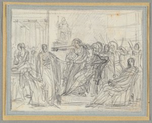 Scène du dernier acte de Corneille