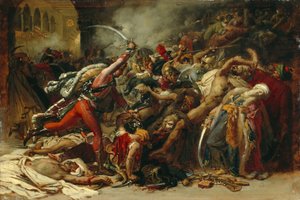 La révolte du Caire, vers 1810 - Anne Louis Girodet de Roucy Trioson