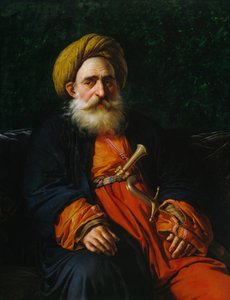 Portrait du Katchef Dahouth, Mamelouk chrétien, 1804 - Anne Louis Girodet de Roussy Trioson