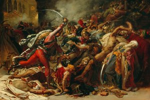 Esquisse pour La Révolte du Caire, vers 1810