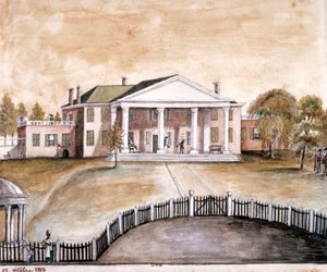 Maison du Président James Madison à Montpelier, Virginie - Anne Marguerite Hyde de Neuville
