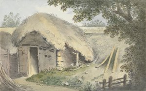 Grange au toit de chaume - Anne Peacock