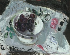 Plat de raisins, vers 1957 - Anne Redpath