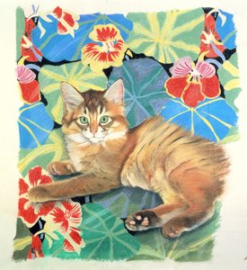 Sootsy et tissu Dufy - Anne Robinson