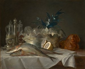Nature morte au maquereau - Anne Vallayer-Coster