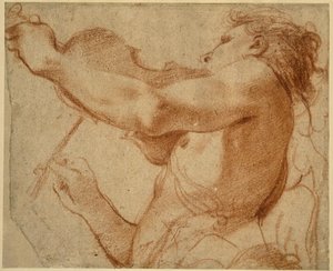 Un ange jouant du violon - Annibale Carracci
