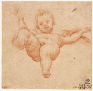 Cupidon volant, vers 1602 - Annibale Carracci