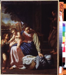 La sainte famille - Annibale Carracci