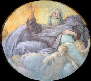 Le père éternel - Annibale Carracci