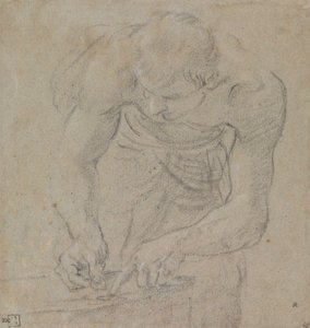 Homme comptant les pièces - Annibale Carracci
