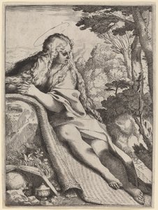Marie Madeleine dans le désert - Annibale Carracci