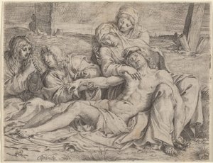 Pietà (le "Christ de Caprarola") - Annibale Carracci