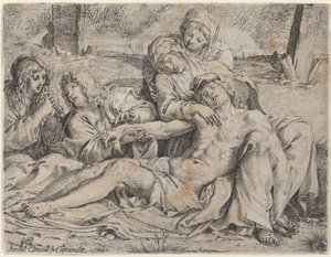 Pietà (le "Christ de Caprarola") - Annibale Carracci