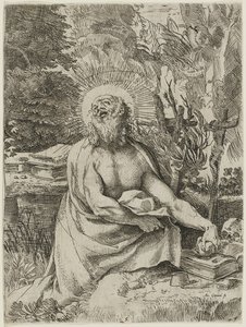 Saint Jérôme dans le Désert, c.1591