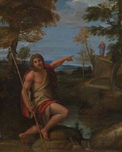 Saint Jean-Baptiste rendant témoignage - Annibale Carracci